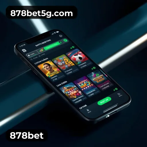 Aplicativo móvel 878bet para iOS e Android